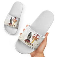 Angola All Souls Day Slide Sandals Together in Remembrance - Wonder Print Shop
