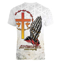 Angola All Souls Day Women V-Neck T-Shirt Together in Remembrance - Wonder Print Shop