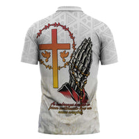 Angola All Souls Day Zipper Polo Shirt Together in Remembrance - Wonder Print Shop