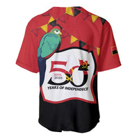 Happy Angola Baseball Jersey 50 Years of Independence - Wonder Print Shop