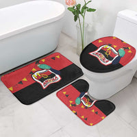 Happy Angola Bathroom Set 50 Years of Independence - Wonder Print Shop