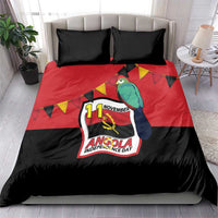 Happy Angola Bedding Set 50 Years of Independence - Wonder Print Shop