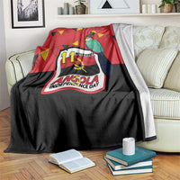 Happy Angola Blanket 50 Years of Independence - Wonder Print Shop