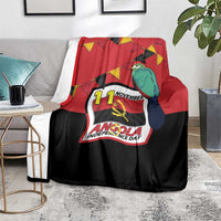 Happy Angola Blanket 50 Years of Independence - Wonder Print Shop
