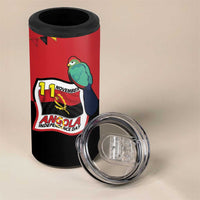 Happy Angola 4 in 1 Can Cooler Tumbler 50 Years of Independence - Wonder Print Shop