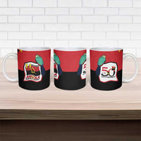 Happy Angola Ceramic Mug 50 Years of Independence - Wonder Print Shop