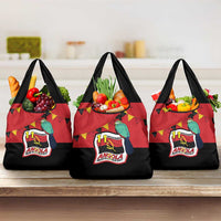 Happy Angola Grocery Bag 50 Years of Independence - Wonder Print Shop