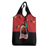 Happy Angola Grocery Bag 50 Years of Independence - Wonder Print Shop
