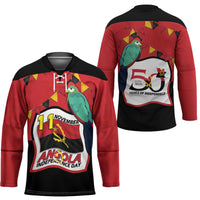 Happy Angola Hockey Jersey 50 Years of Independence - Wonder Print Shop