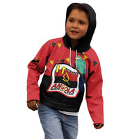 Happy Angola Kid Hoodie 50 Years of Independence - Wonder Print Shop