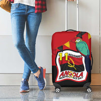 Happy Angola Luggage Cover 50 Years of Independence - Wonder Print Shop