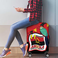 Happy Angola Luggage Cover 50 Years of Independence - Wonder Print Shop