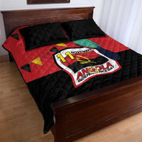 Happy Angola Quilt Bed Set 50 Years of Independence - Wonder Print Shop