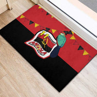 Happy Angola Rubber Doormat 50 Years of Independence - Wonder Print Shop
