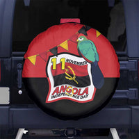 Happy Angola Spare Tire Cover 50 Years of Independence - Wonder Print Shop