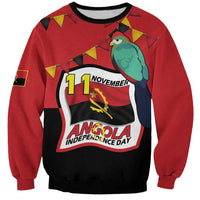 Happy Angola Sweatshirt 50 Years of Independence - Wonder Print Shop