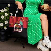 Happy Angola Tote Bag 50 Years of Independence - Wonder Print Shop