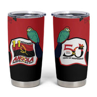 Happy Angola Tumbler Cup 50 Years of Independence - Wonder Print Shop