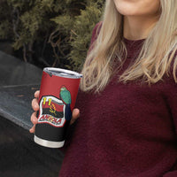 Happy Angola Tumbler Cup 50 Years of Independence - Wonder Print Shop