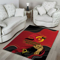 Angola Independence Day Area Rug Virtue Is Stronger When United - Wonder Print Shop