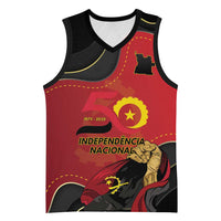 Personalized Angola Independence Day Basketball Jersey Virtue Is Stronger When United - Wonder Print Shop