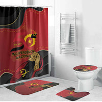 Angola Independence Day Bathroom Set Virtue Is Stronger When United - Wonder Print Shop