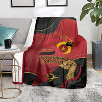 Angola Independence Day Blanket Virtue Is Stronger When United - Wonder Print Shop