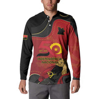 Personalized Angola Independence Day Button Sweatshirt Virtue Is Stronger When United - Wonder Print Shop