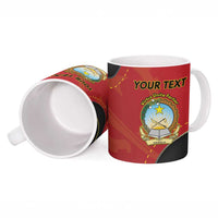 Personalized Angola Independence Day Ceramic Mug Virtue Is Stronger When United - Wonder Print Shop