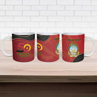 Personalized Angola Independence Day Ceramic Mug Virtue Is Stronger When United - Wonder Print Shop