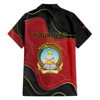 Personalized Angola Independence Day Family Matching Summer Maxi Dress and Hawaiian Shirt Virtue Is Stronger When United - Wonder Print Shop