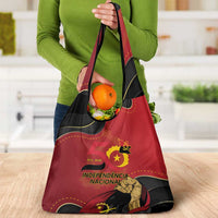 Angola Independence Day Grocery Bag Virtue Is Stronger When United - Wonder Print Shop