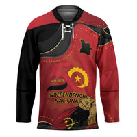 Personalized Angola Independence Day Hockey Jersey Virtue Is Stronger When United - Wonder Print Shop