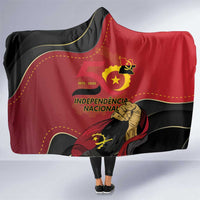 Angola Independence Day Hooded Blanket Virtue Is Stronger When United - Wonder Print Shop