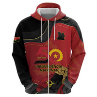 Personalized Angola Independence Day Hoodie Virtue Is Stronger When United - Wonder Print Shop