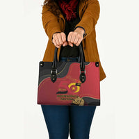 Angola Independence Day Leather Bag Virtue Is Stronger When United - Wonder Print Shop