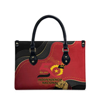 Angola Independence Day Leather Bag Virtue Is Stronger When United - Wonder Print Shop