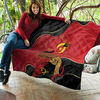 Angola Independence Day Quilt Virtue Is Stronger When United - Wonder Print Shop