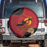 Angola Independence Day Spare Tire Cover Virtue Is Stronger When United - Wonder Print Shop