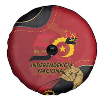 Angola Independence Day Spare Tire Cover Virtue Is Stronger When United - Wonder Print Shop