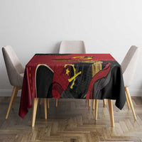 Angola Independence Day Tablecloth Virtue Is Stronger When United - Wonder Print Shop