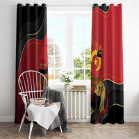 Angola Independence Day Window Curtain Virtue Is Stronger When United - Wonder Print Shop