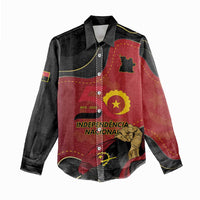 Personalized Angola Independence Day Women Casual Shirt Virtue Is Stronger When United - Wonder Print Shop
