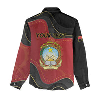 Personalized Angola Independence Day Women Casual Shirt Virtue Is Stronger When United - Wonder Print Shop