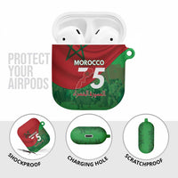 Morocco Green March Day AirPods Case One People - One Nation - Wonder Print Shop