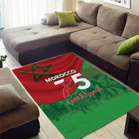 Morocco Green March Day Area Rug One People - One Nation - Wonder Print Shop