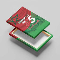 Morocco Green March Day Canvas Wall Art One People - One Nation - Wonder Print Shop