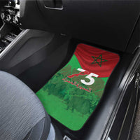 Morocco Green March Day Car Mats One People - One Nation - Wonder Print Shop