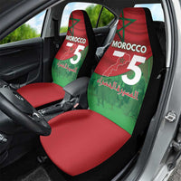 Morocco Green March Day Car Seat Cover One People - One Nation - Wonder Print Shop