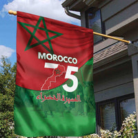 Morocco Green March Day Garden Flag One People - One Nation - Wonder Print Shop